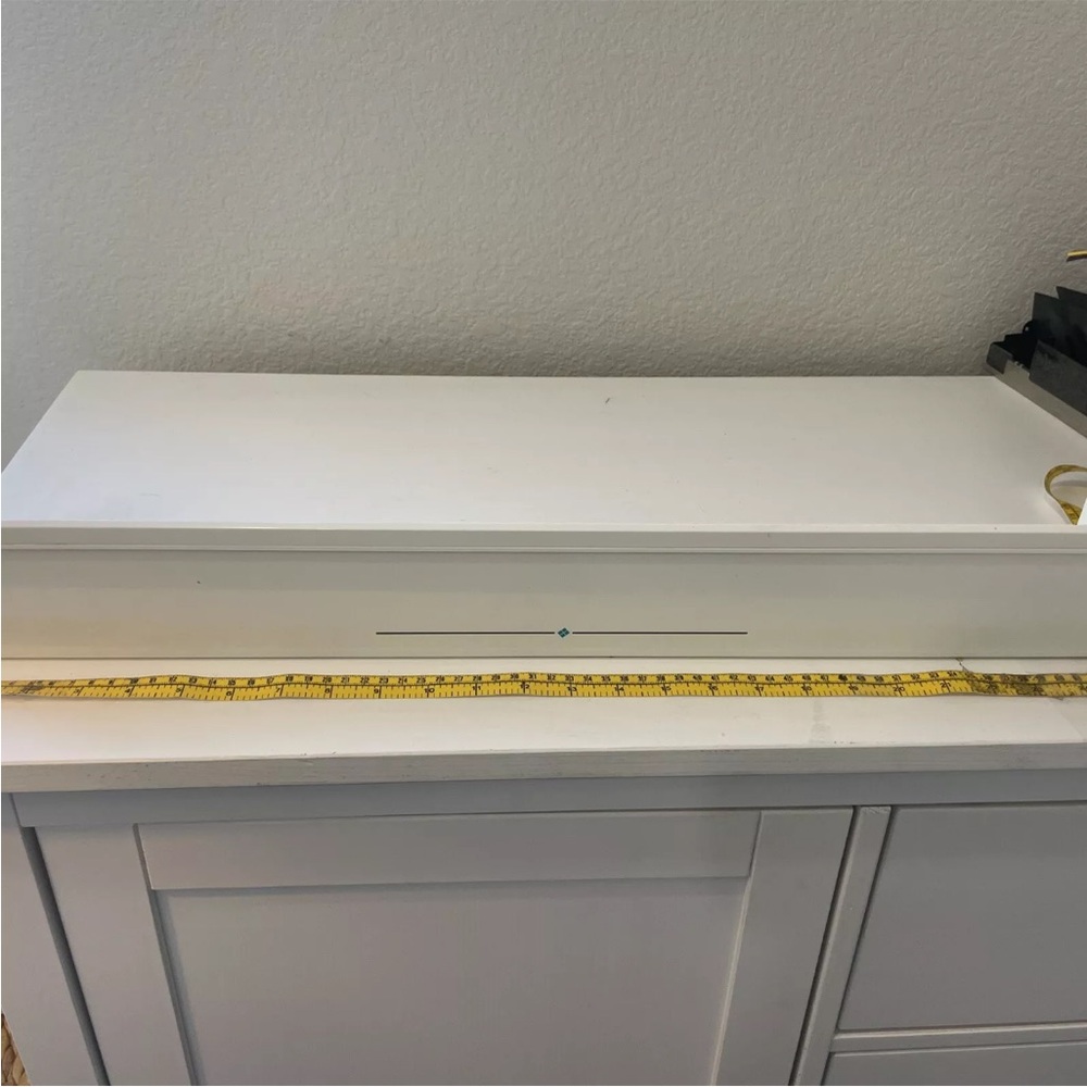 White Storage Drawer